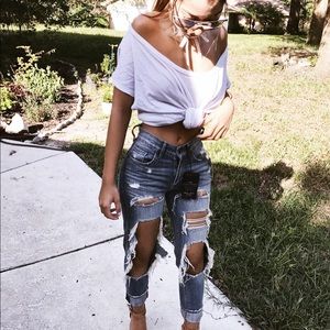 Lucky brand boyfriend jeans